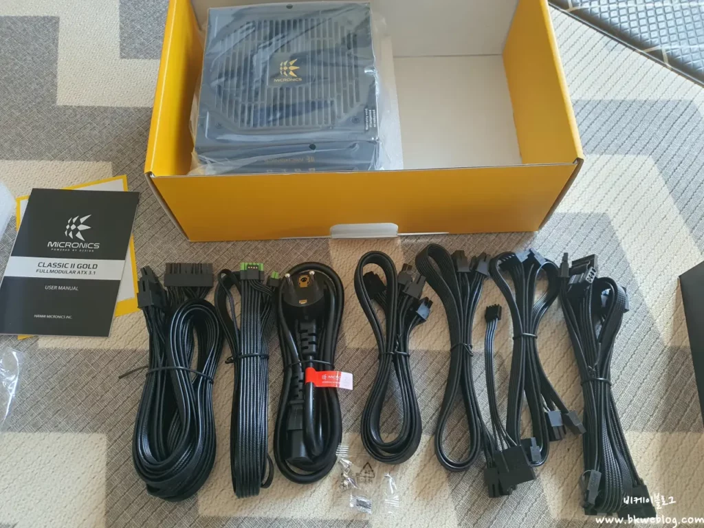 마이크로닉스 750W 골드 파워 교체 및 후기