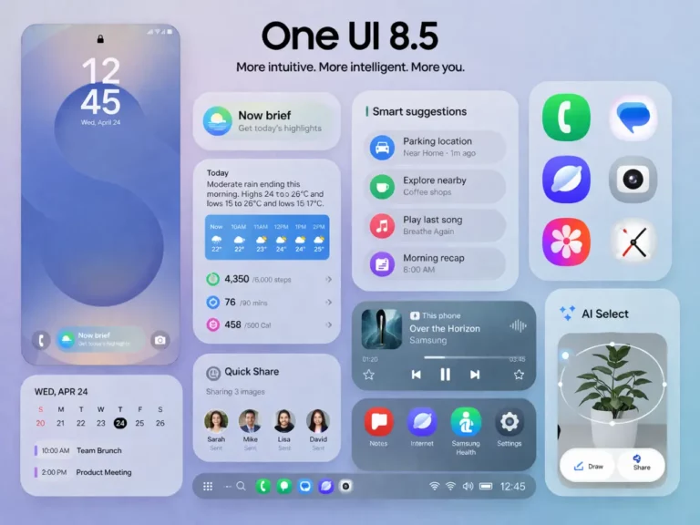 One UI 8.5 업데이트 일정 예측
